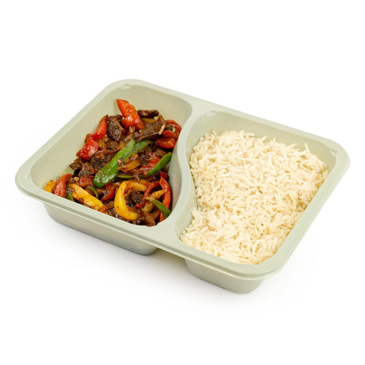 Chicken Fajitas with rice